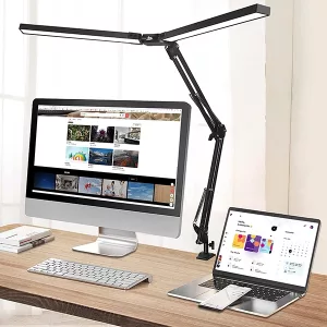 skrivebordslampe, led-skrivebordslampe, skjermlampe