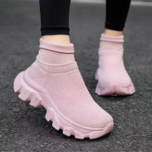 slip on joggesko, uformelle joggesko, sokke joggesko, tykke såler joggesko, sklisikre joggesko, mesh joggesko, pustende joggesko