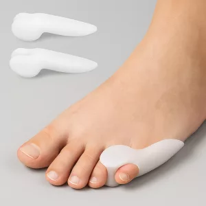 toe separator, pinky toe straightener, pinky toe corrector, pinky toe separator, corn protector, callus protector