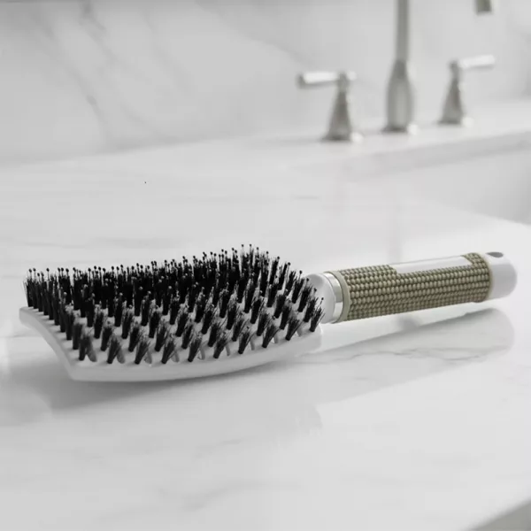 hair brush, nylon hair brush, detangling hair brush, scalp massage brush
