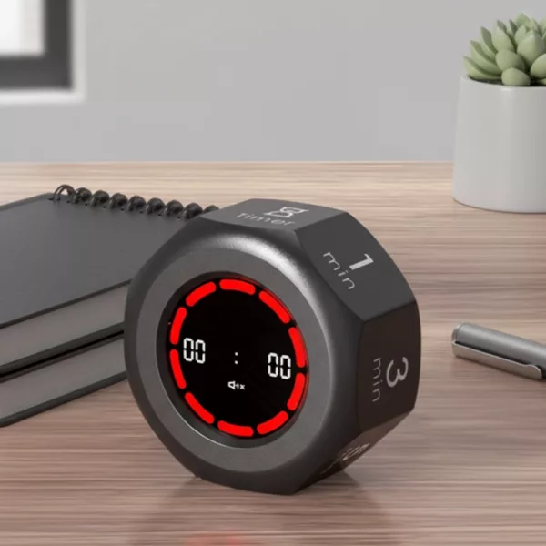 flip timer, gravity sensor timer