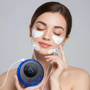 ems facial massager, under eye massager, skin tightening device,